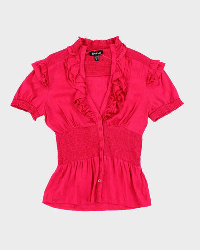 Vintage Y2k 00s Bebe Silk Blouse - S