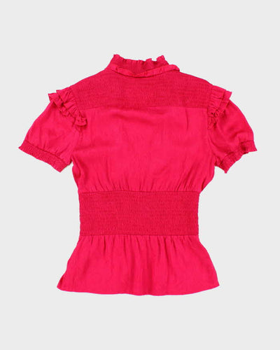 Vintage Y2k 00s Bebe Silk Blouse - S