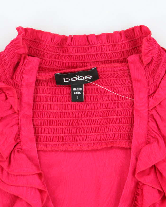 Vintage Y2k 00s Bebe Silk Blouse - S