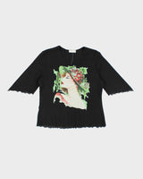 Vintage Y2k 00s WingShing Double Layer Mesh Blouse - M