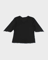 Vintage Y2k 00s WingShing Double Layer Mesh Blouse - M
