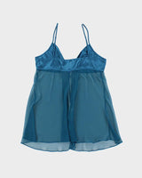 Vintage 90s Silk &amp; Satin Cami - M