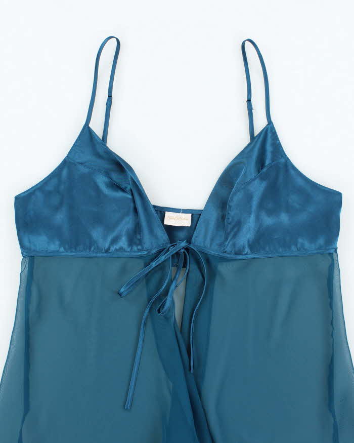 Vintage 90s Silk &amp; Satin Cami - M