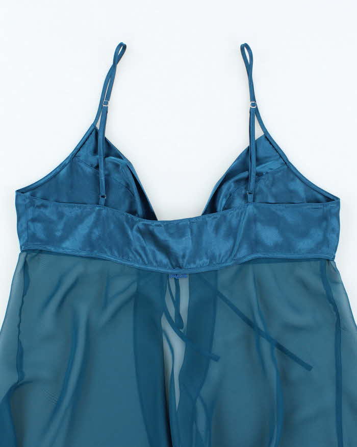 Vintage 90s Silk &amp; Satin Cami - M
