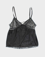 Vintage Y2k 00s Vera Wang Satin Cami - M