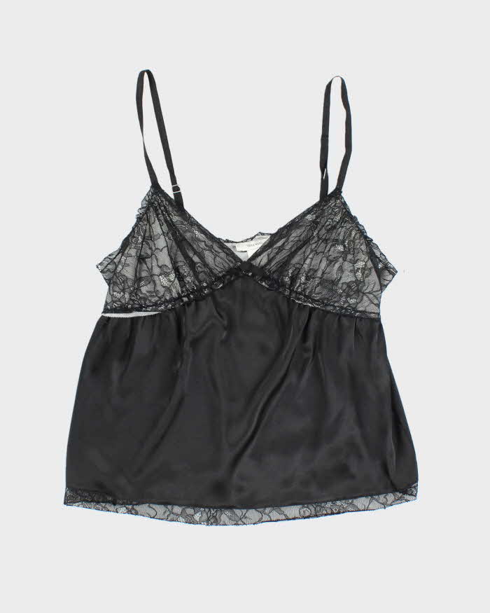 Vintage Y2k 00s Vera Wang Satin Cami - M