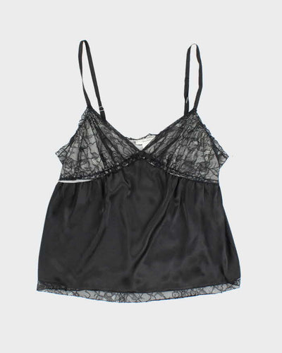Vintage Y2k 00s Vera Wang Satin Cami - M