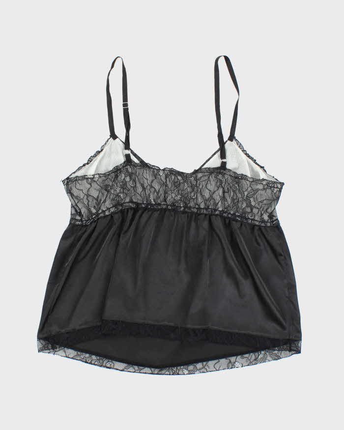 Vintage Y2k 00s Vera Wang Satin Cami - M