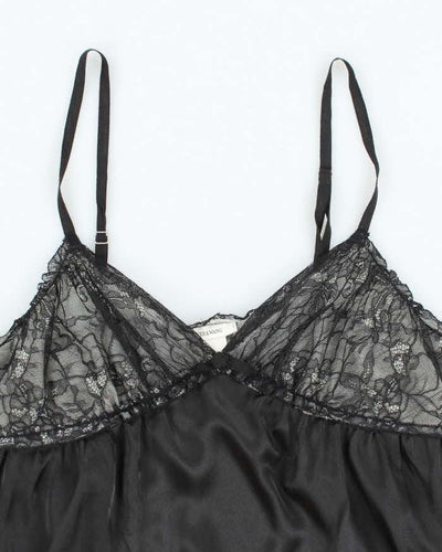 Vintage Y2k 00s Vera Wang Satin Cami - M