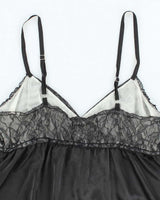 Vintage Y2k 00s Vera Wang Satin Cami - M