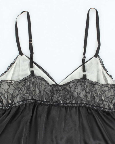 Vintage Y2k 00s Vera Wang Satin Cami - M