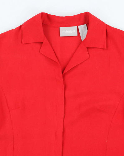 Vintage 90s Liz Claiborne Silk Blouse - M