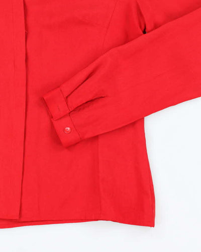 Vintage 90s Liz Claiborne Silk Blouse - M