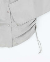 Vintage 90s The Limited Silk Ruched Blouse - S