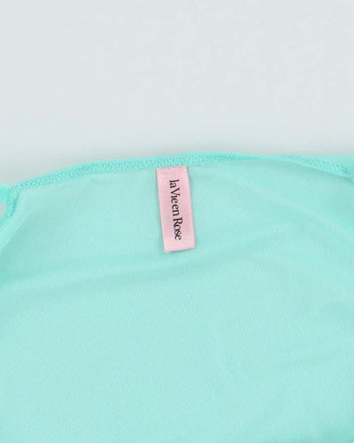 Vintage Y2k 00s La Vie En Rose Mesh Cami - S