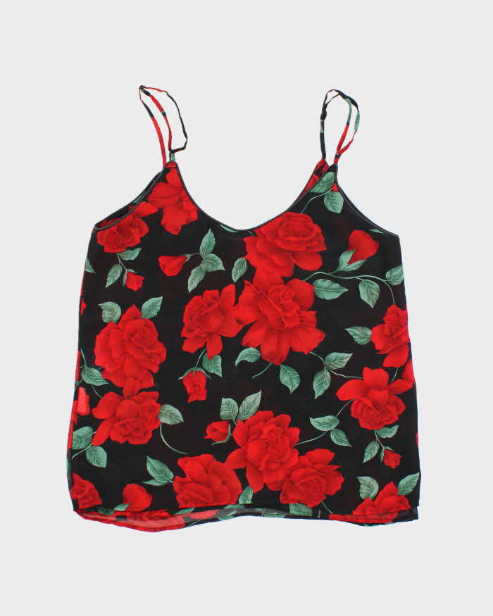 Vintage Y2k 00s Little One Double Mesh Cami - M