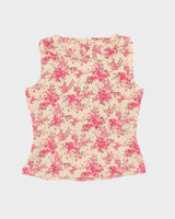 Vintage Ann Taylor Floral Top - M