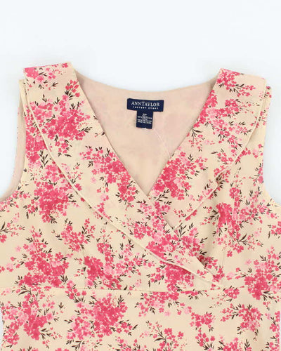 Vintage Ann Taylor Floral Top - M