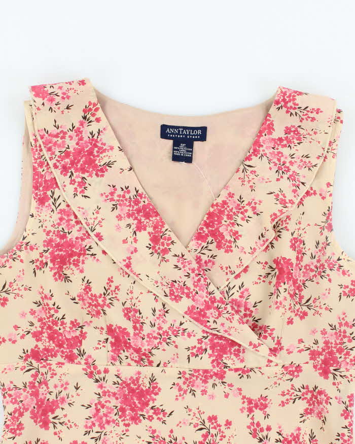 Vintage Ann Taylor Floral Top - M