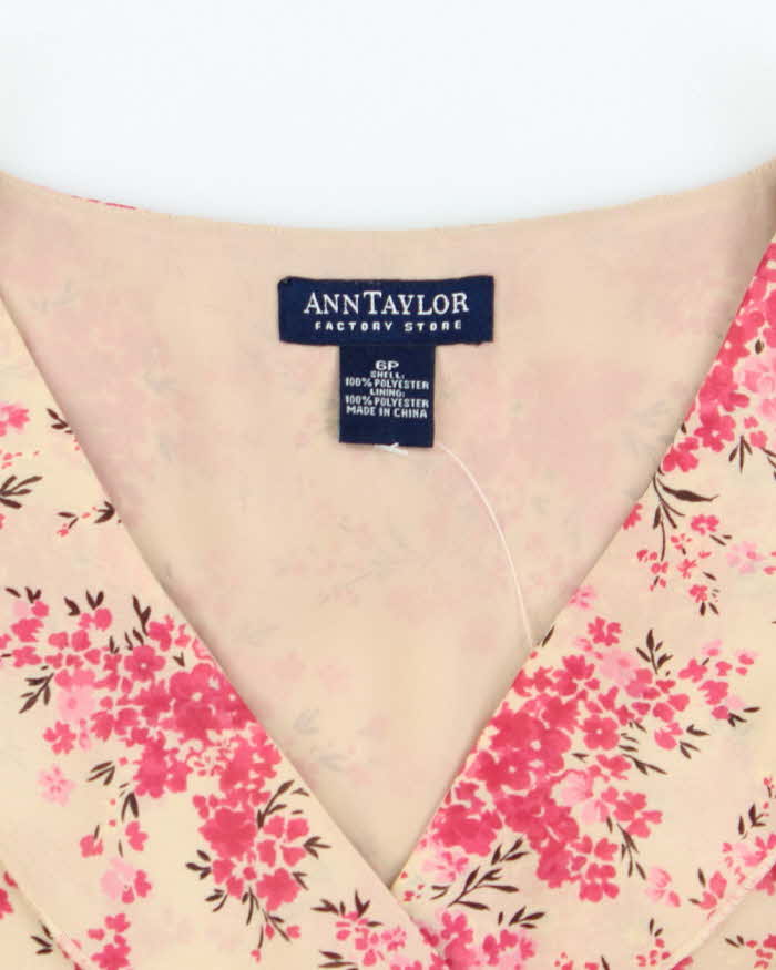 Vintage Ann Taylor Floral Top - M