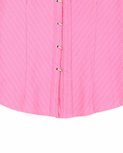 Vintage 90s Hengchang Clasp Blouse - M