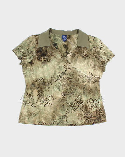 Vintage Y2k 00s Rietmans Blouse - L
