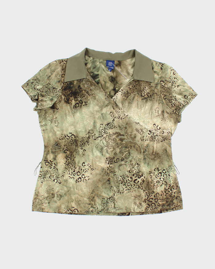 Vintage Y2k 00s Rietmans Blouse - L