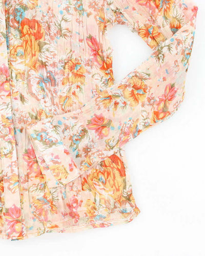 Vintage Y2k 00s Xiaobaitu Sheer Blouse - M