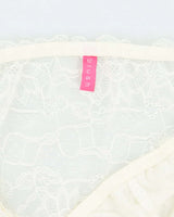Vintage Y2k 00s Blush Lace Cami - S