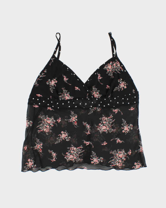 Vintage Y2k 00s Fairweather Mesh Cami - M