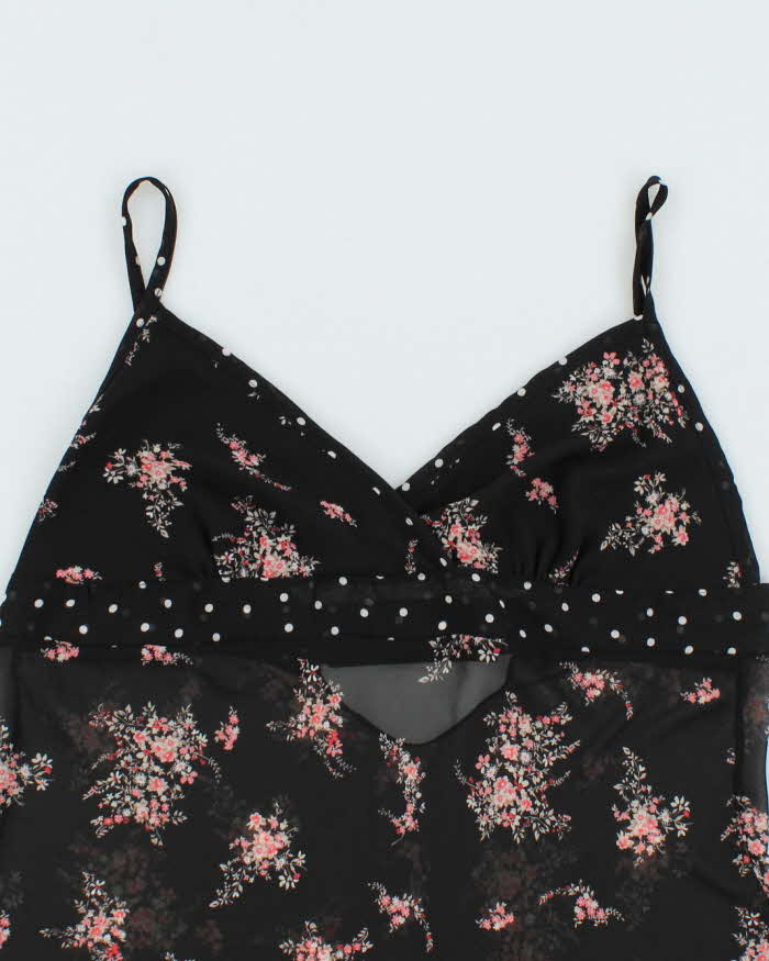 Vintage Y2k 00s Fairweather Mesh Cami - M
