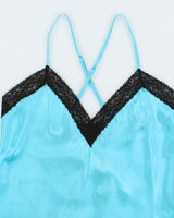 Vintage Y2k 00s La Vie En Roes Open Back Cami - M