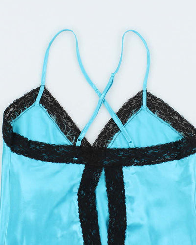 Vintage Y2k 00s La Vie En Roes Open Back Cami - M