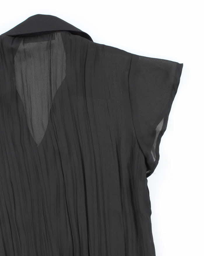 Vintage Y2k 00s Style & Co Sheer Ruffle Blouse - M