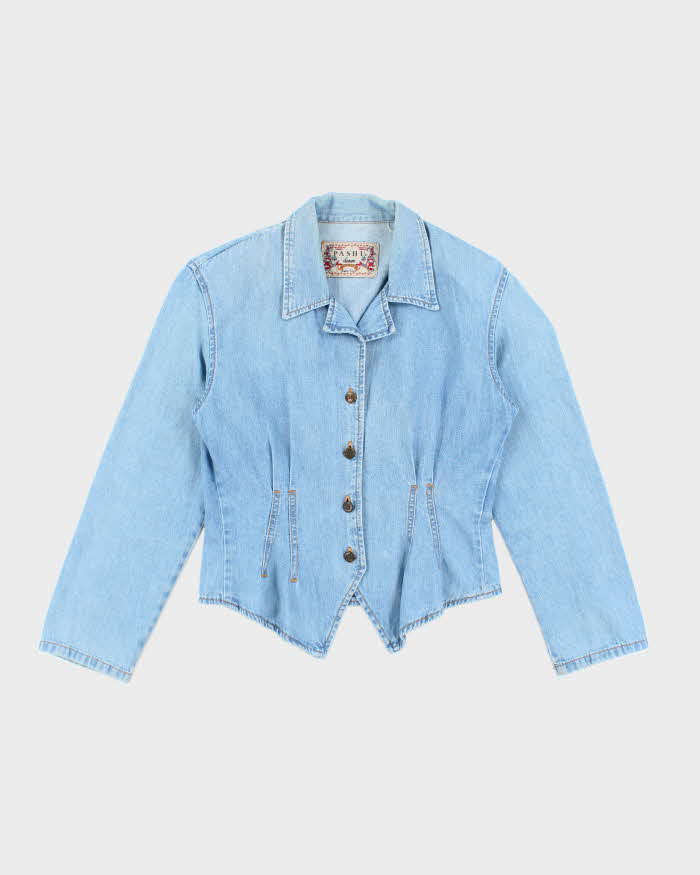 Vintage Pashu Denim Blouse - M