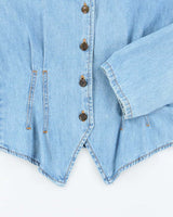 Vintage Pashu Denim Blouse - M