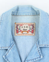 Vintage Pashu Denim Blouse - M