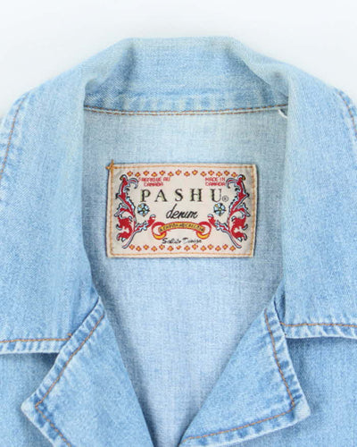 Vintage Pashu Denim Blouse - M