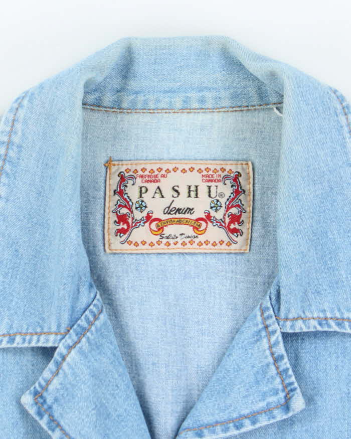 Vintage Pashu Denim Blouse - M