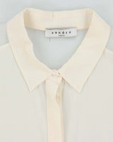 Sandro Sheer Silk Blouse - M