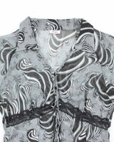 Vintage Y2k 00s Araz Mesh Blouse - M