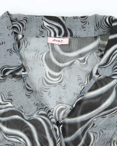 Vintage Y2k 00s Araz Mesh Blouse - M