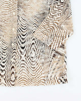 Vintage Y2k 00s Alia Pattern Mesh Blouse - XL