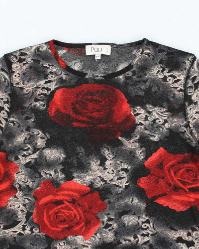 Vintage Y2k 00s Puli Mesh Top - M