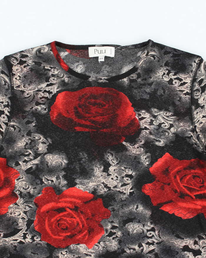 Vintage Y2k 00s Puli Mesh Top - M
