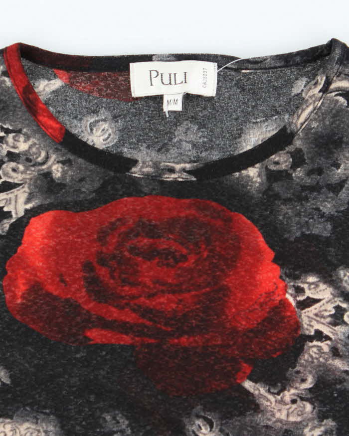 Vintage Y2k 00s Puli Mesh Top - M