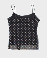 Vintage Y2k 00s Silver Gate Cami - S