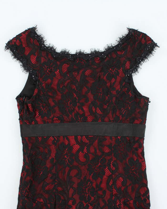 Vintage 00s Le Chateau Beaded Top - S