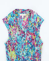 Vintage Y2k 00s Fashion Bug Plisse Blouse - S