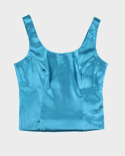 Vintage 90s Bellissima Satin Top - M